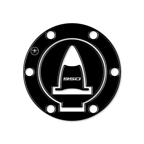 Gel ADHESIF 3D pour bouchon de réservoir MOTO compatible DUCATI MULTISTRADA 950 noir