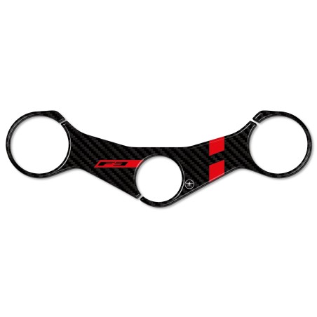 Adhesivo de gel 3D Placa de horquilla de dirección compatible con la moto Mv Agusta F3 2021