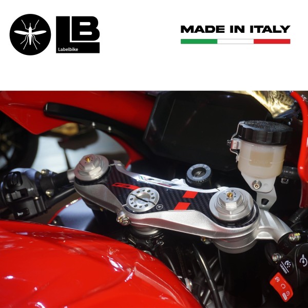 Adhesivo de gel 3D Placa de horquilla de dirección compatible con la moto Mv Agusta F3 2021