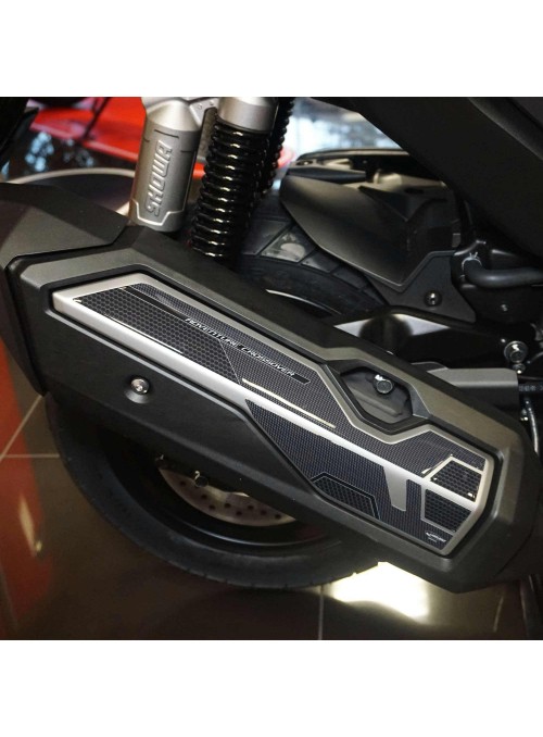 Adesivo gel 3D protezione Carter Marmitta compatibile con Honda ADV350 2022-2023