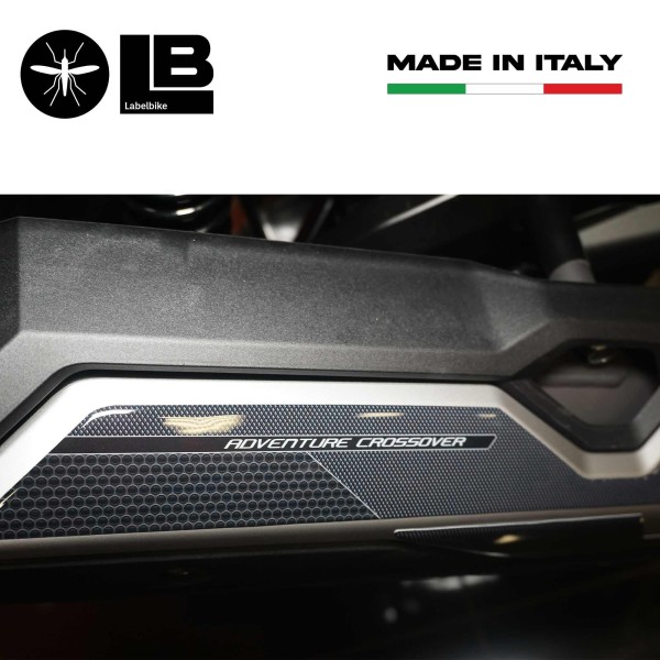 Sticker gel 3D Protège silencieux compatible avec Honda ADV350 2022-2024