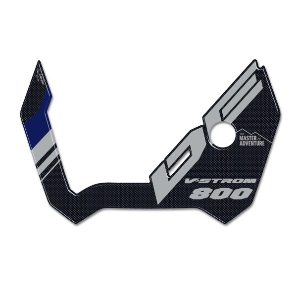 Gel adhésif 3D protecteur d'écran moto compatible avec Suzuki V-Strom 800DE