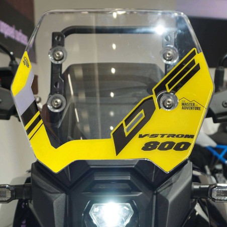 Gel adhésif 3D protecteur d'écran moto compatible avec Suzuki V-Strom 800DE
