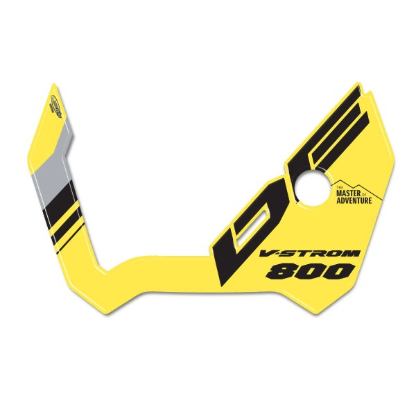 Gel adhésif 3D protecteur d'écran moto compatible avec Suzuki V-Strom 800DE