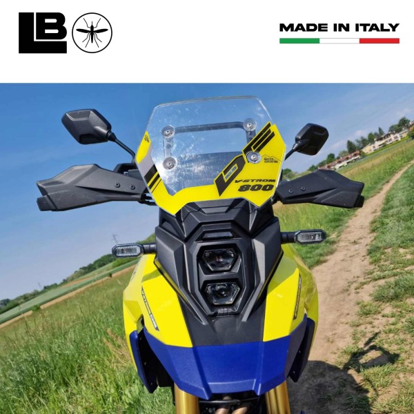 Gel adhésif 3D protecteur d'écran moto compatible avec Suzuki V-Strom 800DE