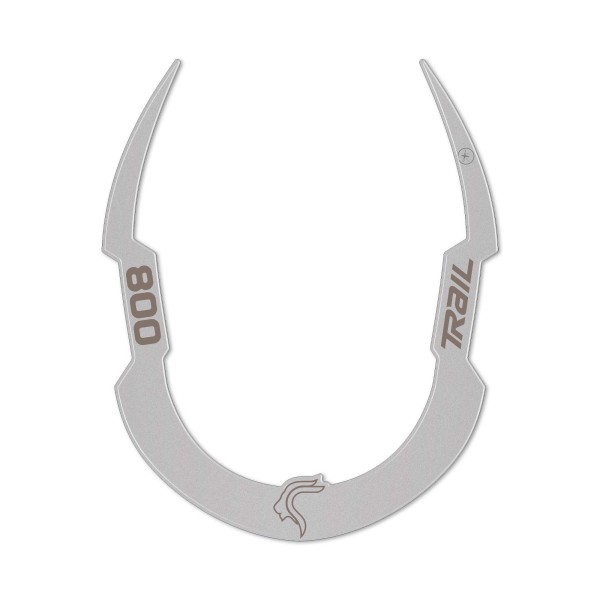 Adhesive gel 3D mudguard protection compatible with Benelli Leoncino 800 Trail