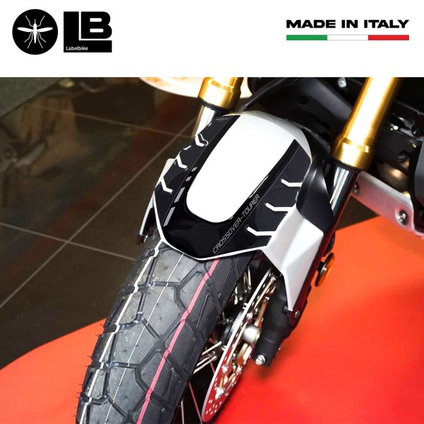 Gel sticker 3D Motorcycle mudguard protection compatible with Honda Nt1100 2022-2023