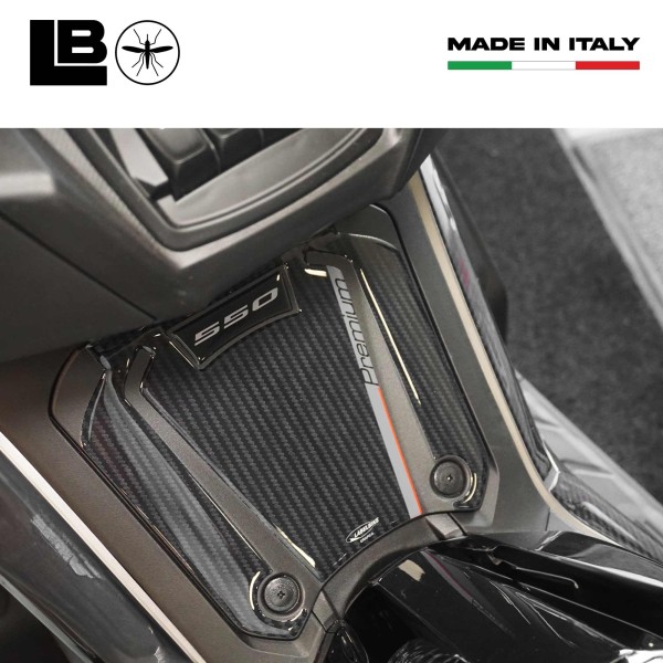 Klebegel 3D Trittbrettschutz Scooter kompatibel mit Kymco Ak550 Premium