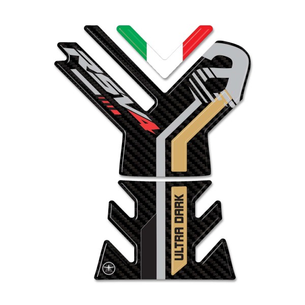 Adhesive Gel 3D Tank Protector compatible with Aprilia RSV4 1100 2021-2023