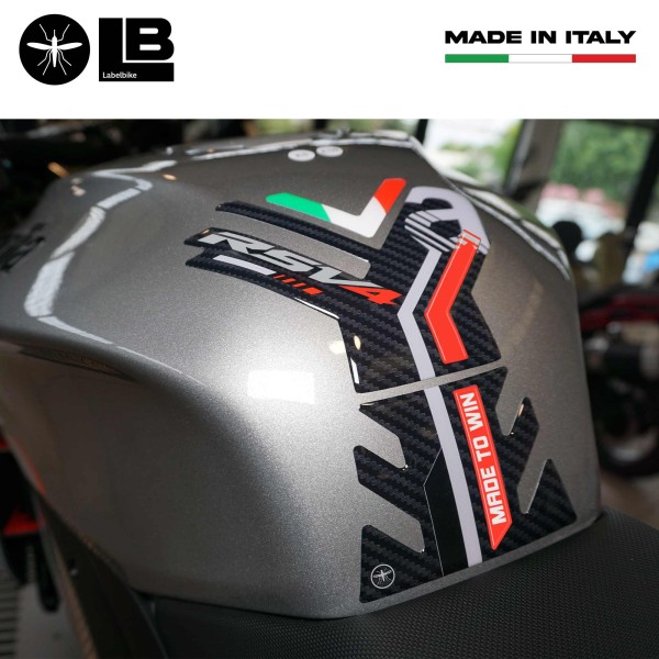 Protector de depósito 3D de gel adhesivo compatible con Aprilia RSV4 1100 2021-2023