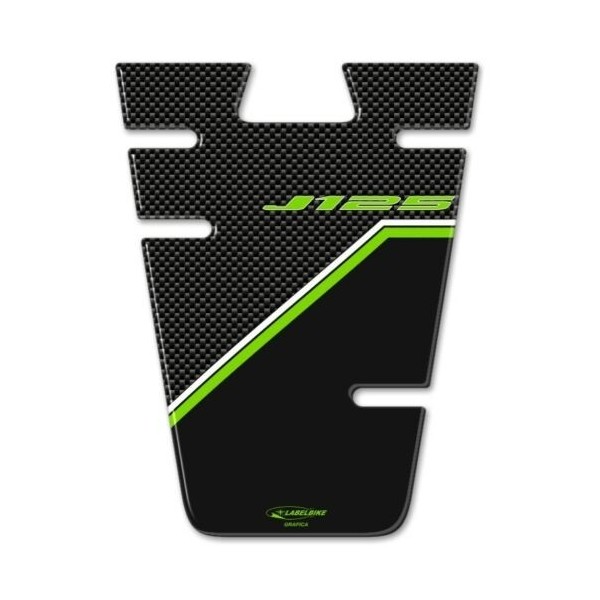 ADHESIVE GEL 3D PROTECTION πτερύγιο J125 συμβατό KAWASAKI SCOOTER