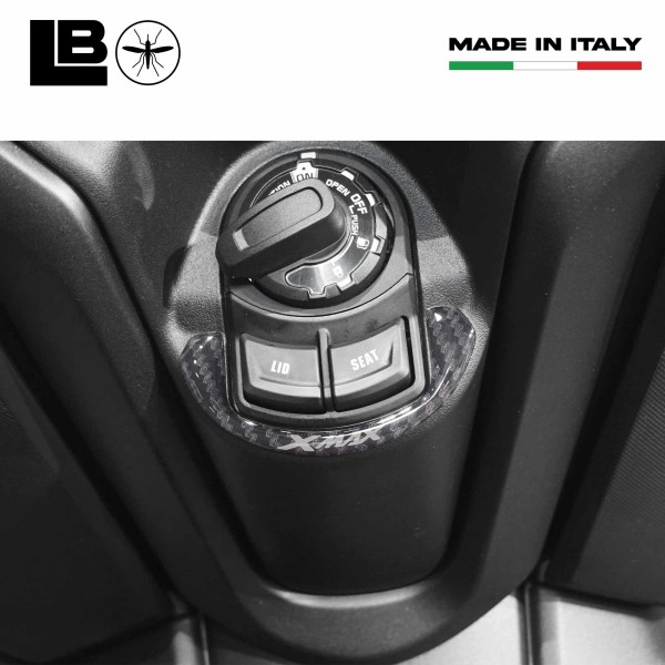 Pegatina 3D Gel Protección Zona Llave compatible con Yamaha Xmax 125-300 2023