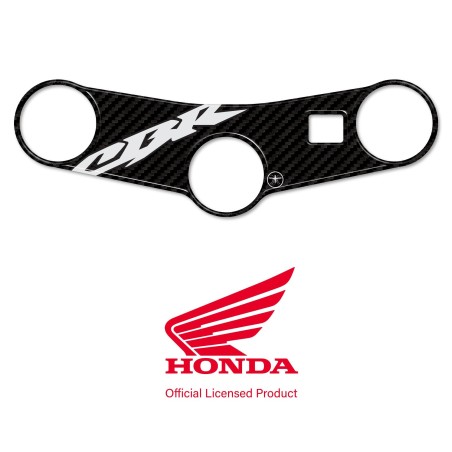 Αυτοκόλλητο Honda Προστασία πινακίδας τιμονιού μοτοσυκλέτας πιρούνι Cbr600rr 2003-04 Λευκό