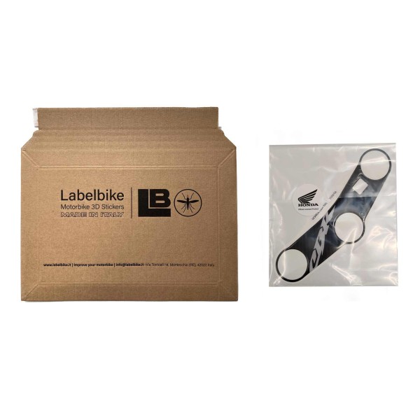 Adhesive Honda Steering Plate Protection motorbike fork Cbr600rr 2003-04 White