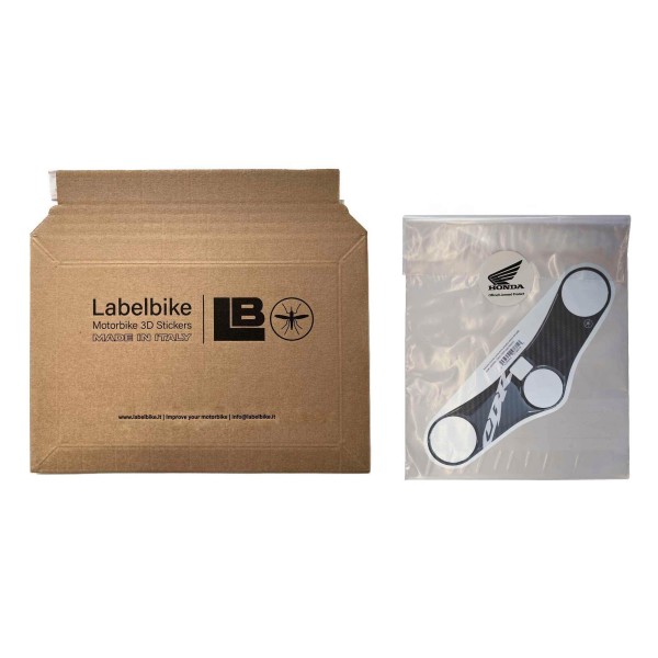 Adhesive Honda steering plate protection motorbike cbr600rr 2005-2006 white