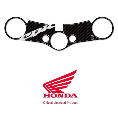 Honda steering plate protection sticker motorbike cbr600rr 2007-25 white 2