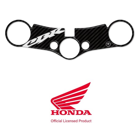 Honda steering plate protection sticker motorbike cbr600rr 2007-25 white