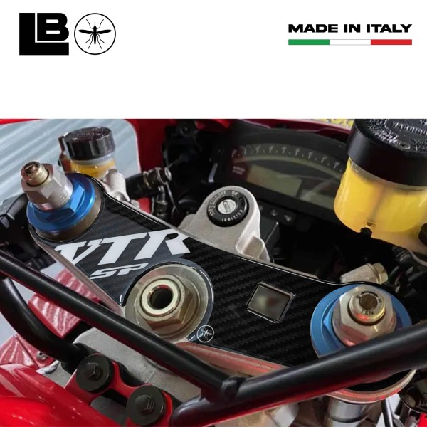 Honda Aufkleber Lenkblechschutz Motorradgabel VTR-SP1-SP2 weißes Logo