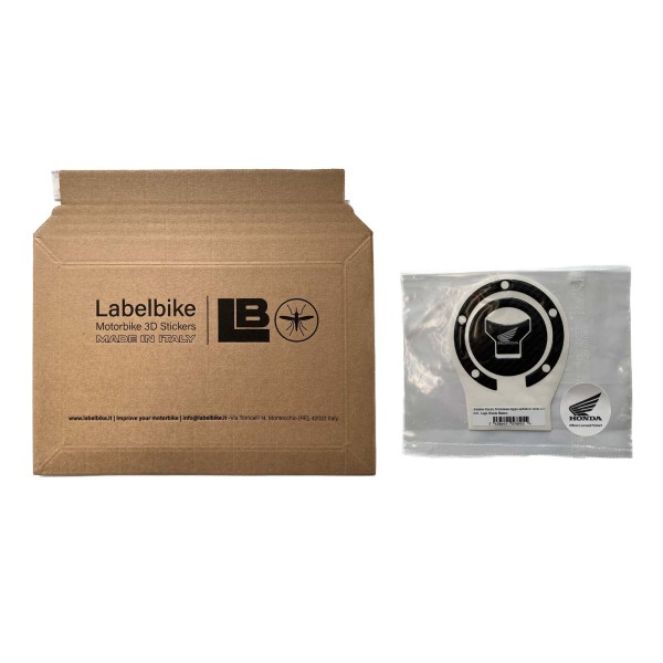 Honda Aufkleber 5-Loch-Motorrad-Tankdeckel Schutz - Weiß Honda-Logo