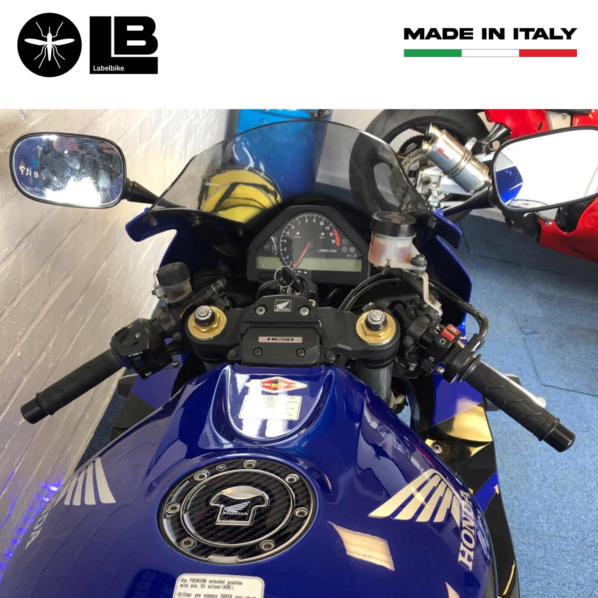 Adesivo Resinato Honda Per Tappo Serbatoio - Licenza Ufficiale - Foto 14