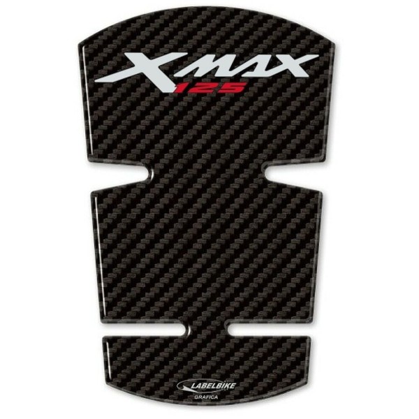 Pegatina 3D gel protector de depósito para scooter compatible Yamaha Xmax 125 2018-2021