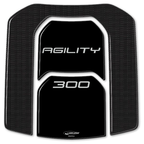 3D GEL ADHESIVE pour scooter KYMCO AGILITY 300 compatible PORTE DE RÉSERVOIR