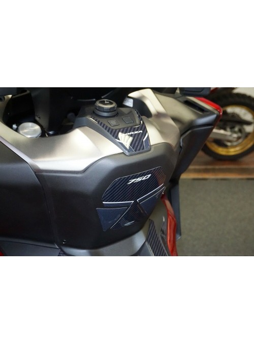 Adesivo in gel 3D protezione pedana zona accensione compatibile Honda Forza 750