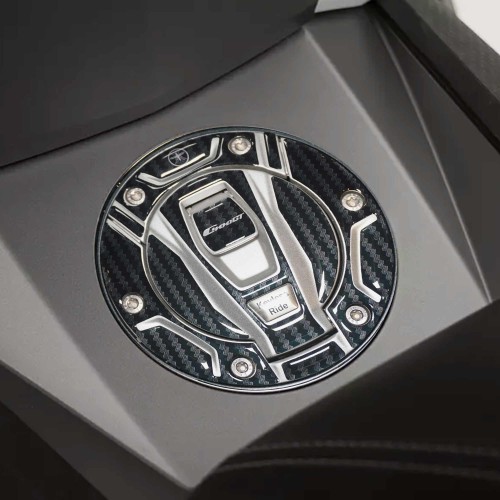 Adhesivo de gel 3D Protección de la tapa del depósito sin llave compatible con BMW C400GT
