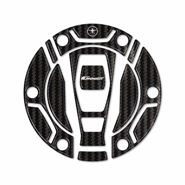 Gel autocollant 3D Protection du bouchon de réservoir Compatible Keyless avec BMW C400GT