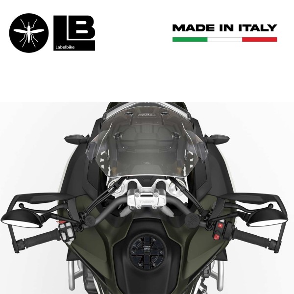 Aufkleber 3D Tankdeckel Schutz Motorrad kompatibel mit Triumph Tiger 1200