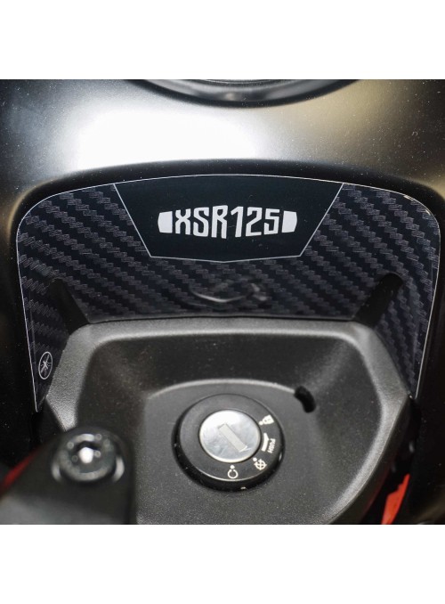 Adesivo 3D Protezione Zona Chiave Moto compatibile con Yamaha XSR125 2021-2022