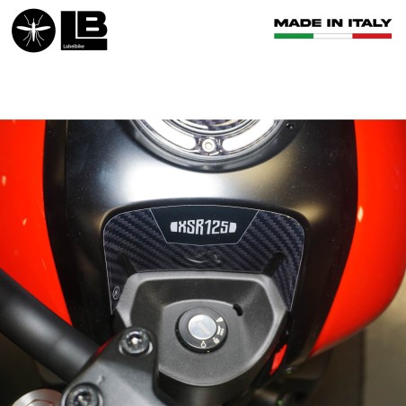 Sticker 3D Protection Zone Clé Moto compatible avec Yamaha XSR125 2021-2022
