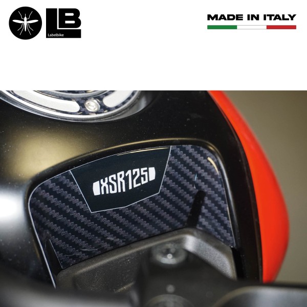 Sticker 3D Protection Zone Clé Moto compatible avec Yamaha XSR125 2021-2022