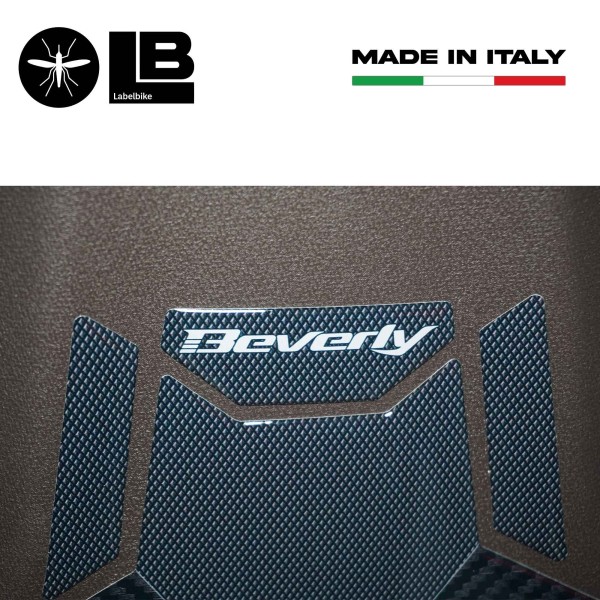 Autocollant 3D protégeant l'espace de rangement compatible avec Piaggio Beverly 2021-25