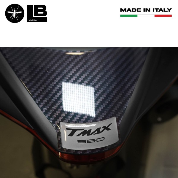 3D resin sticker tail protection compatible with Yamaha Tmax 2022-2025