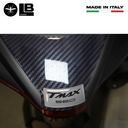 Pegatina 3D de resina de protección de cola compatible con Yamaha Tmax 2022-2025