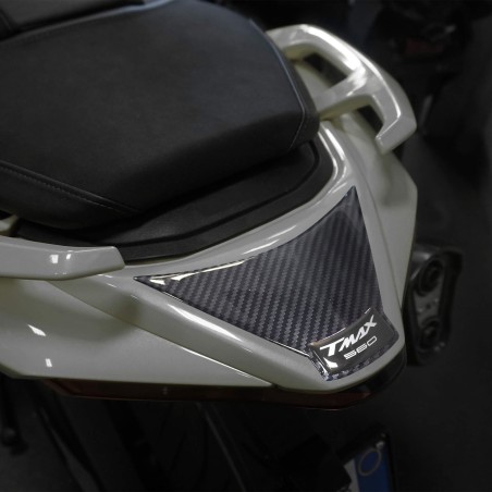 Pegatina 3D de resina de protección de cola compatible con Yamaha Tmax 2022-2025