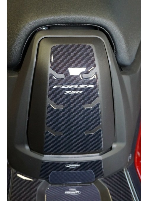 Adesivo in resina 3D protezione sportello serbatoio compatibile Honda Forza 750