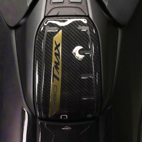 PROTECTION DE PORTE DE RÉSERVOIR 3D RESINE ADHESIVE compatible YAMAHA TMAX 560
