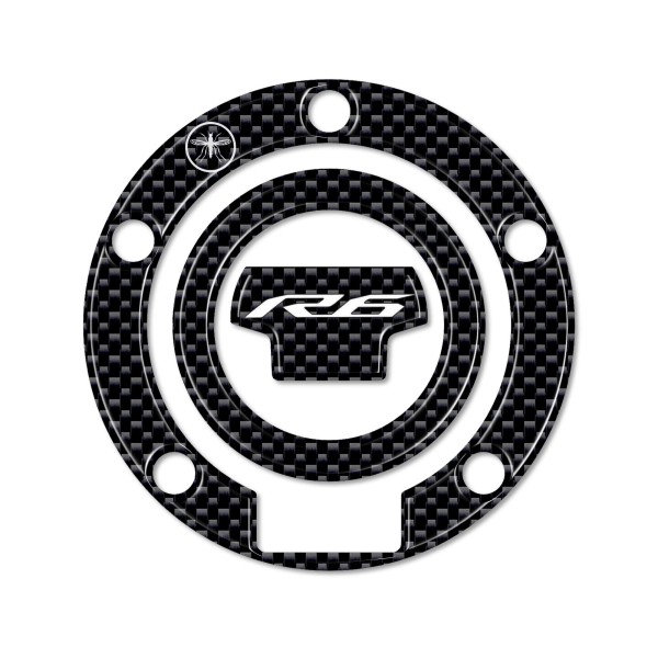 3D Resin PROTECTION ADHESIVE BOUCHON DE BOUCHON MOTO compatible YAMAHA YZF R6