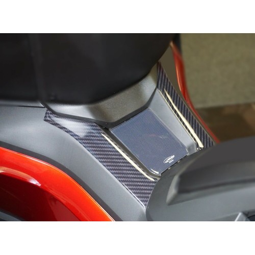 Resin gel 3D footpeg protection sticker compatible Honda scooter Forza 750 2