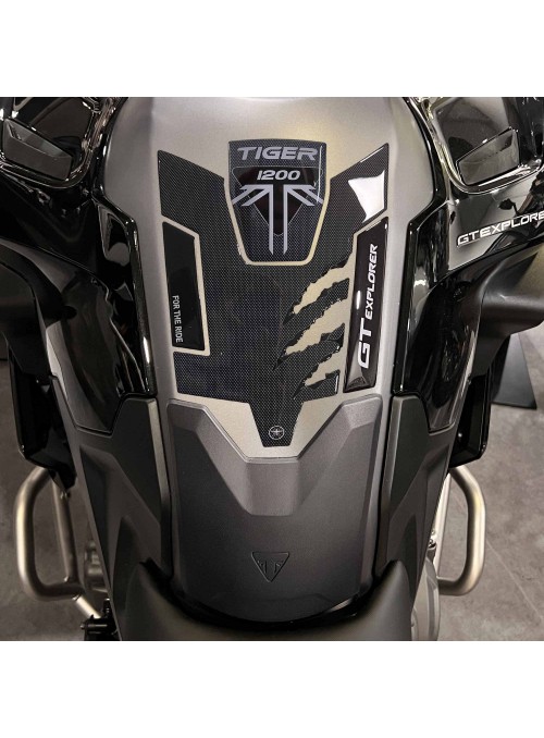 Adesivo Paraserbatoio moto compatibile con Triumph Tiger 1200 GT Explorer 2023