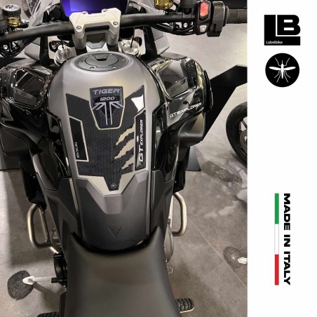 Motorrad Tankschutz Aufkleber kompatibel mit Triumph Tiger 1200 GT Explorer 2023-5