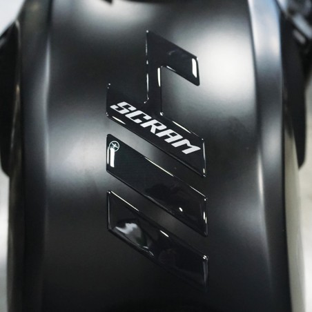 Autocollant de protection de réservoir de moto compatible avec Royal Enfield Scram 411