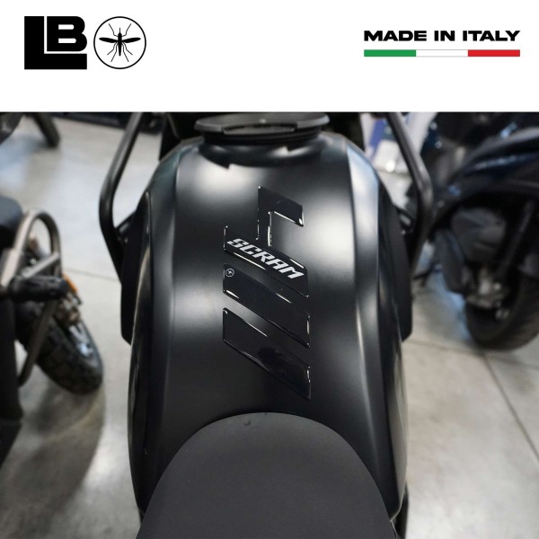 Motorbike Tank Protector Sticker compatible with Royal Enfield Scram 411