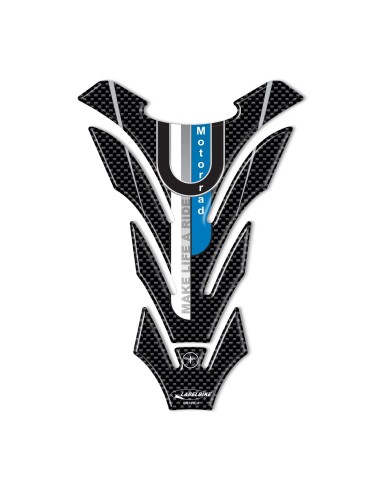 AUTOCOLLANT DE PROTECTION DE RÉSERVOIR EN RÉSINE 3D COMPATIBLE AVEC LES MOTOS BMW