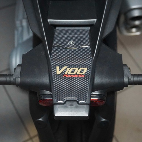Adhesivo protector de cola compatible con Moto Guzzi V100 Mandello 2022 - 2025