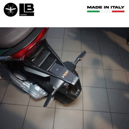 Autocollant de protection de queue compatible avec Moto Guzzi V100 Mandello 2022 - 2025