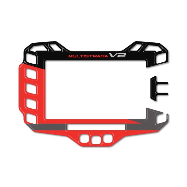Sticker Protección de la pantalla del salpicadero de la moto compatible con Ducati Multistrada V2