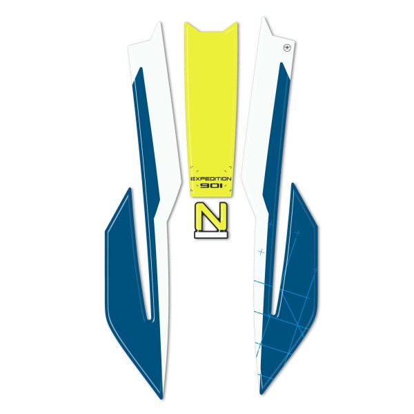 Protección Adhesiva Guardabarros Alto Moto compatible con Husqvarna Norden 901 2023